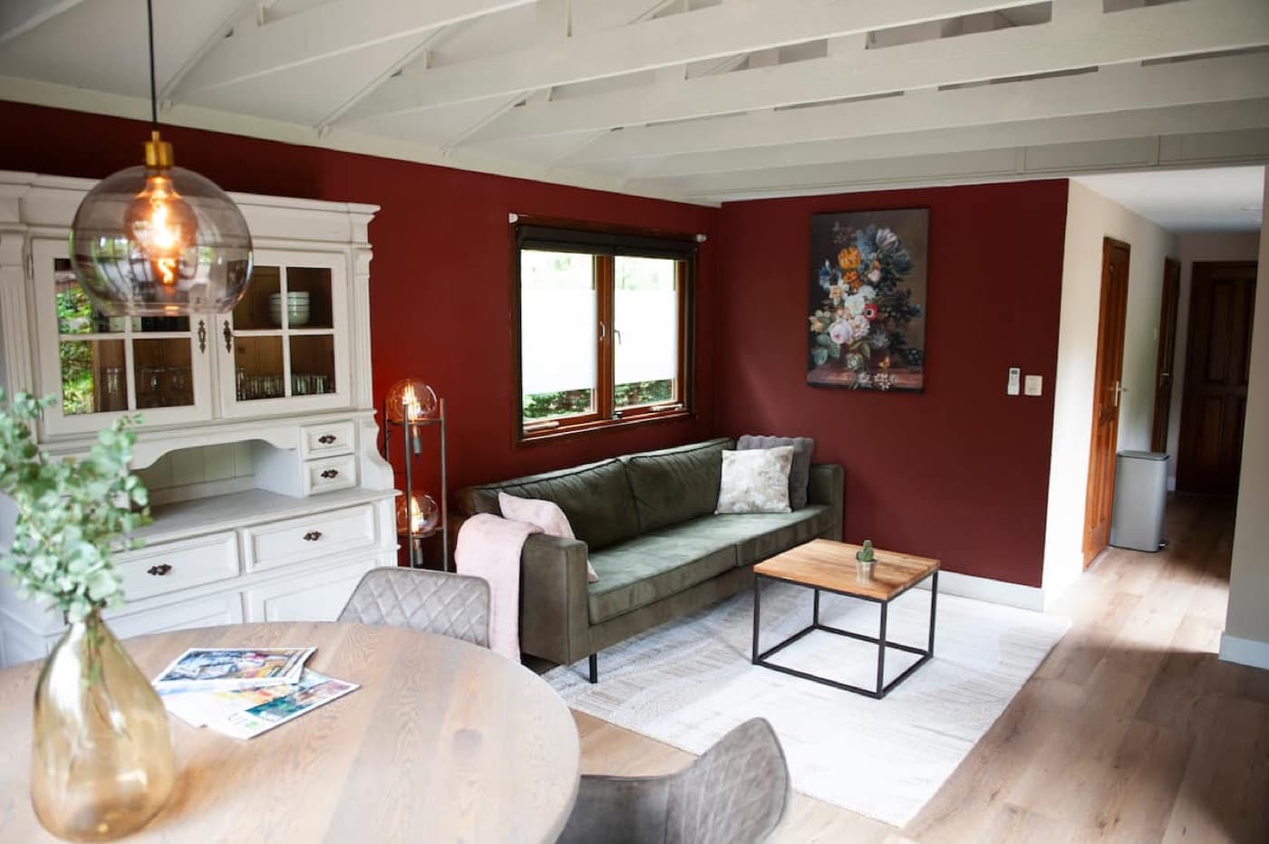 Knus chalet Bosrijck van Chris en zijn vriendin