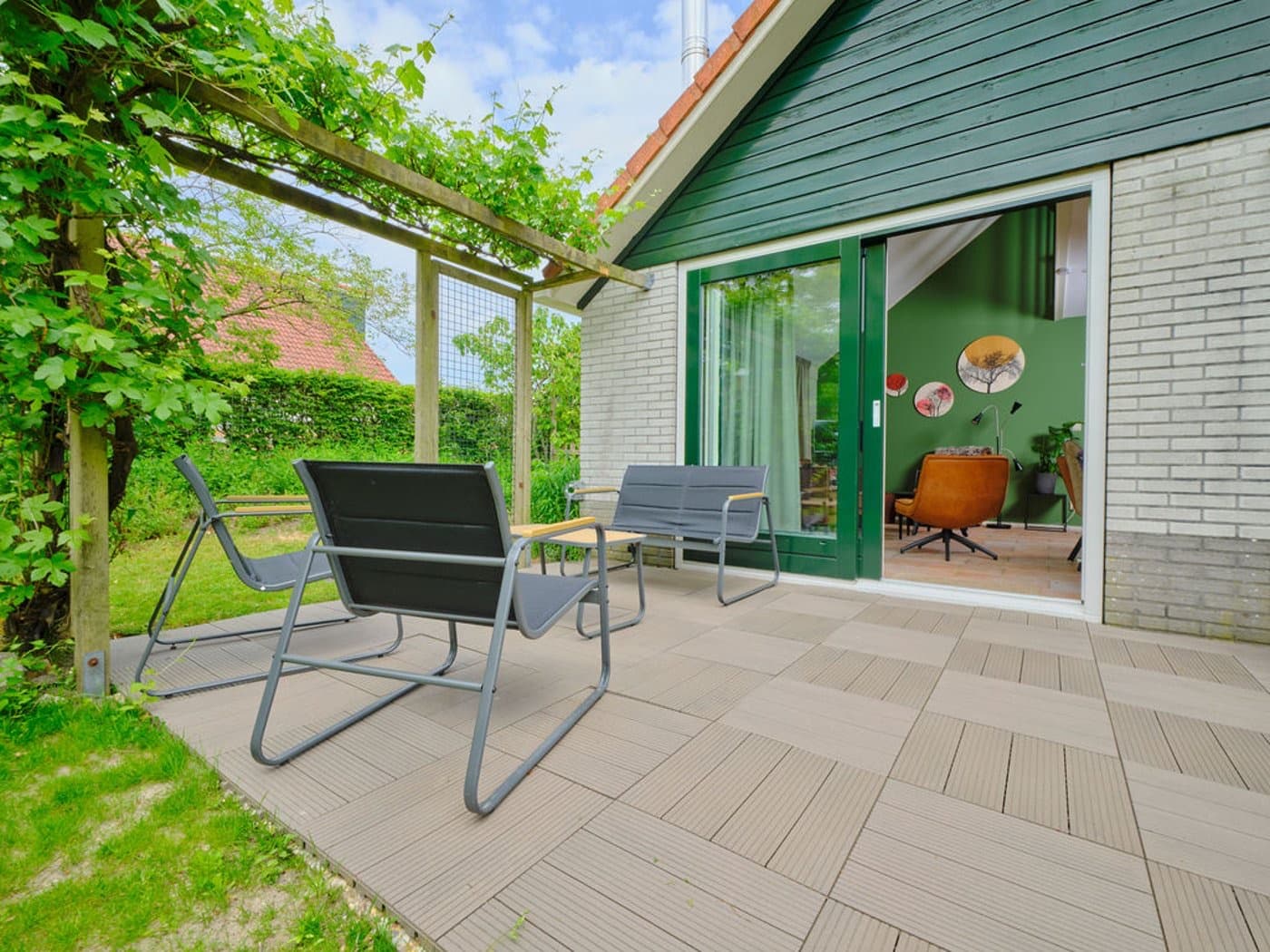 Vakantiehuisje de Kraanvogel van Bastian en zijn gezin