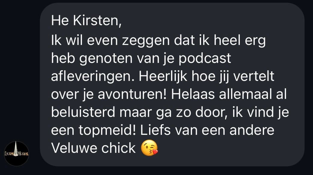 Schermafbeelding van een review van een cursist – IMG 2113