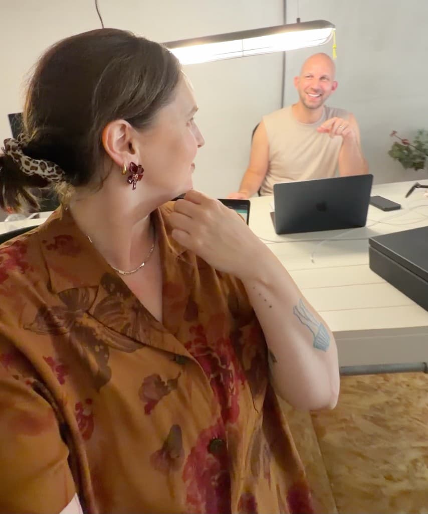 Kirsten en Jerry aan het werk aan de Verhuurmonitor